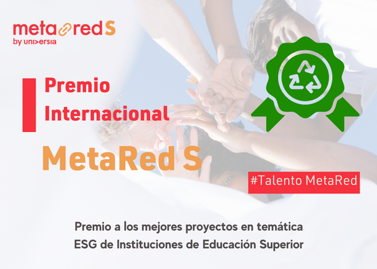 Cartel de 1er Premio Internacional MetaRed S, 2023